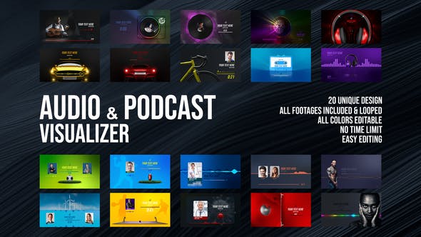 Videohive - Audio and Podcast Visualizer - 33544075