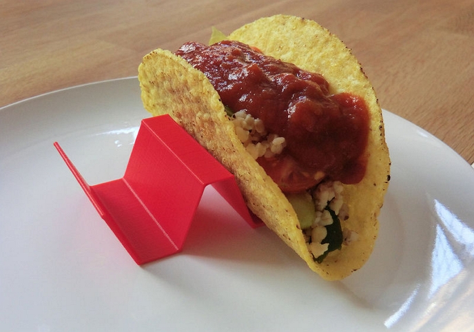 Taco shell holder