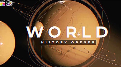 Videohive - World History Opener 37293029