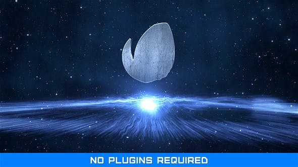 Videohive - Space Logo Reveal - 10813873