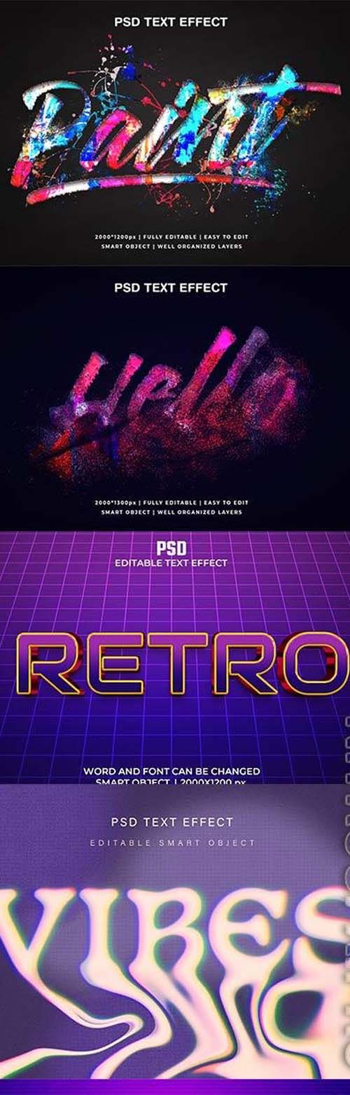 Psd text effect set vol 586