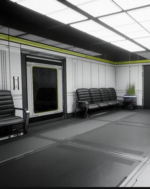 Modular Sci Fi Office