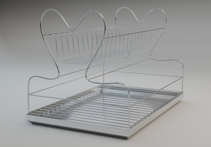 Heart Dish Drying Rack