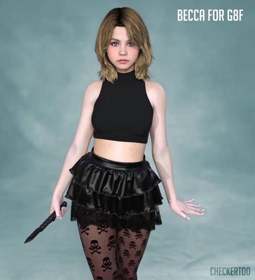 3D Becca - G8F & G8.1F » Best Daz3D Poses Download Site