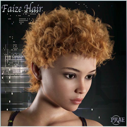 Prae-Faize Hair For G3/G8 Daz