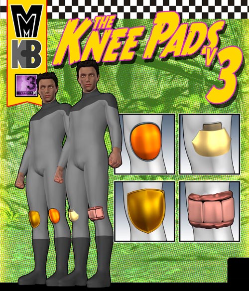 Knee Pads v003 MMKBG3M