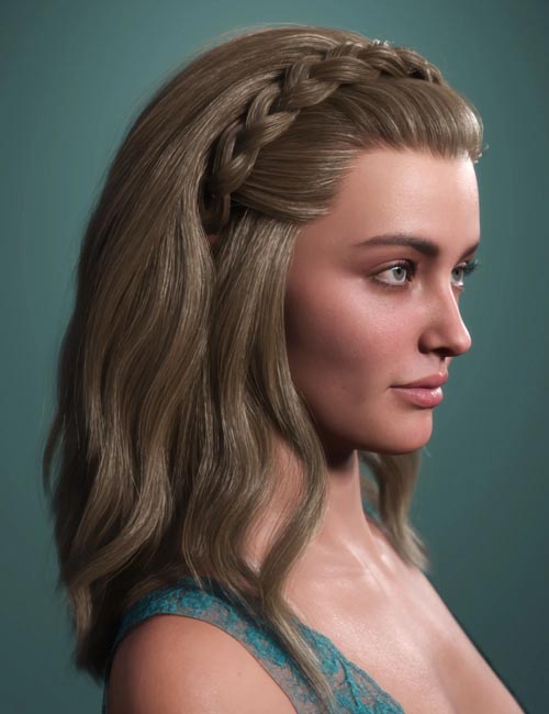 SP Hair 019 for Genesis 3 and 8 Females