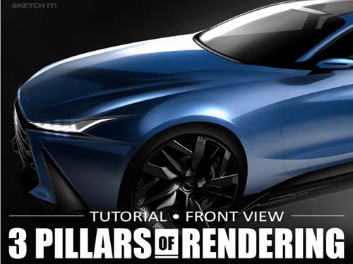 Gumroad - Automotive Front Quarter Tutorial