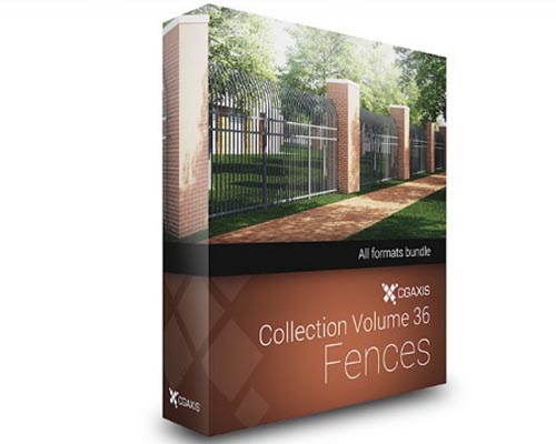 CGAxis - Models Volume 36 Fences