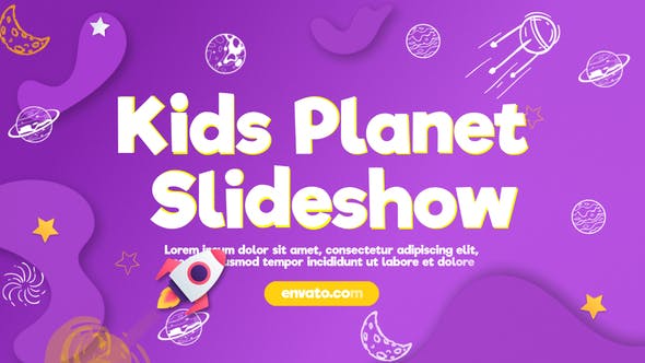 Videohive - Kids Planet Slideshow - 34425930