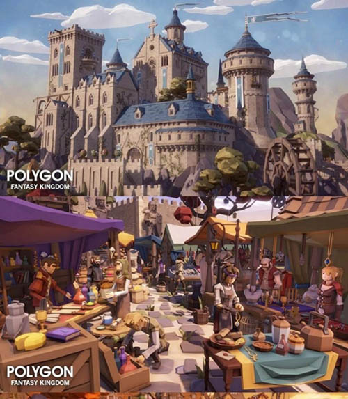 Unreal Engine - POLYGON - Fantasy Kingdom v4.24
