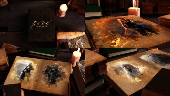 Videohive - Ancient Book - 34462011