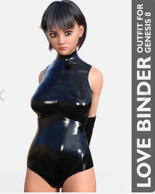 Love Binder Outfit For Genesis 8 Female