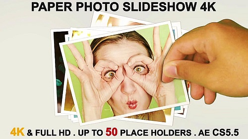 Paper Photo Slideshow 4K 61470523