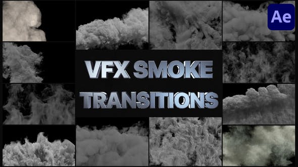 Videohive - Smoke Transitions | After Effects - 34443538