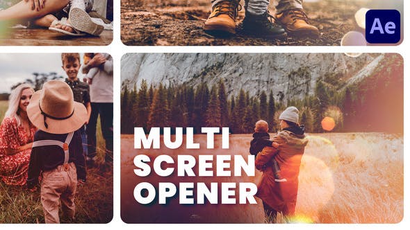Videohive - Multi Screen Opener - 34329355