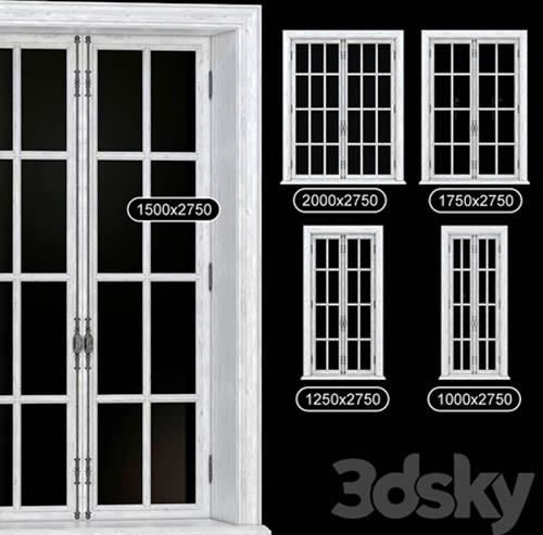 COLLECTION FRENCH WINDOWS 1000-2000 mm