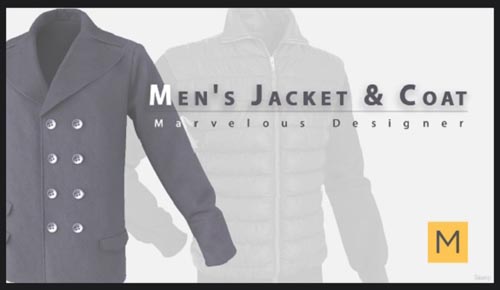 Udemy - Men's Jacket & Coat In Marvelous Designer