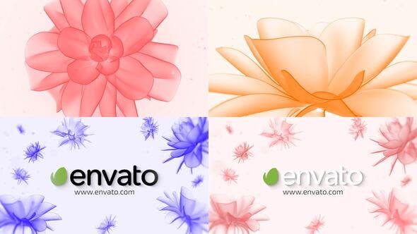 Videohive - Flower Logo Reveal - 28161360
