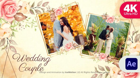 Videohive - Wedding Invitation Slideshow 4K - 37390396