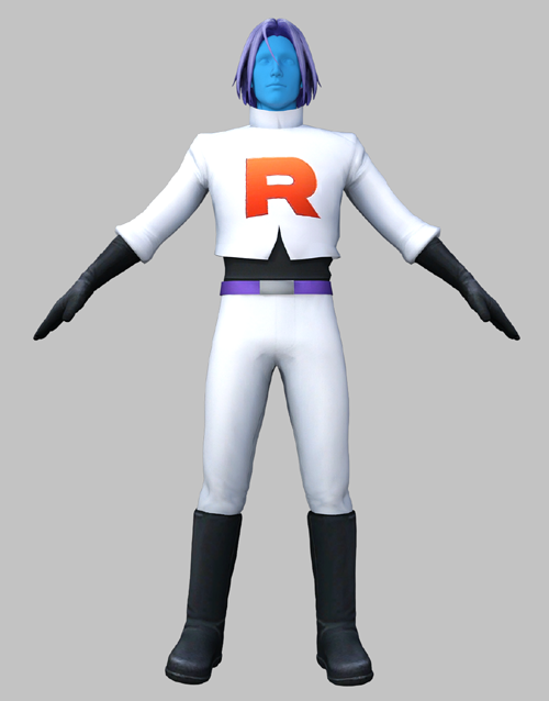 Team Rocket James for Genesis 8 Male