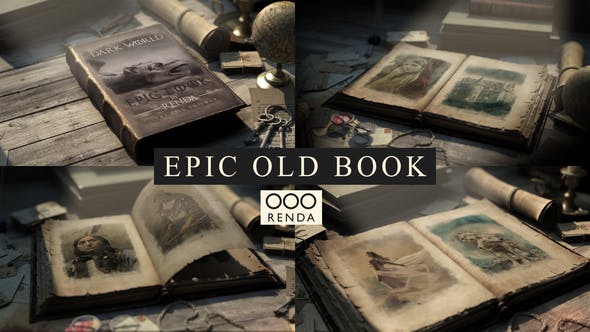 Videohive - Epic Old Book - 23583028