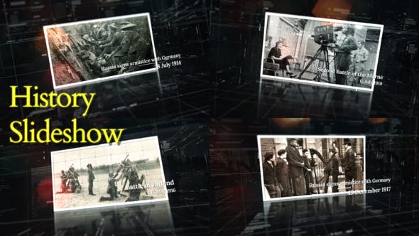 Videohive - History Slideshow - 37787484