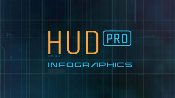 Videohive - HUD Pro Infographics - 37451947