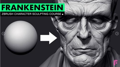 FlippedNormals - Sculpting Frankenstein's Monster