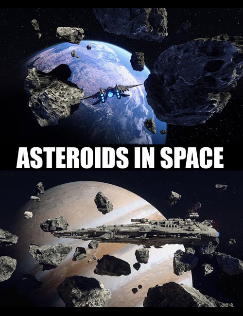 Asteroids In Space