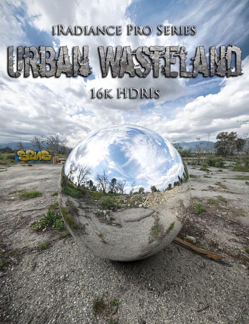 iRadiance Pro Series 16k HDRIs - Urban Wastelands