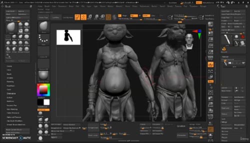 Udemy - Zbrush Creature Sculpting for Intermediate User