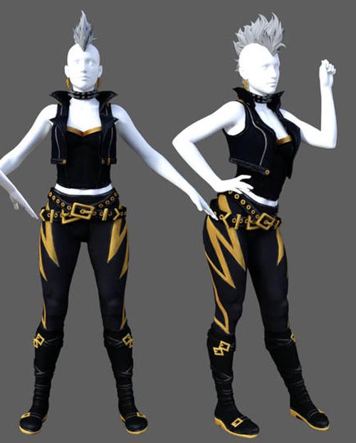 X-Men Storm 80's Outfit