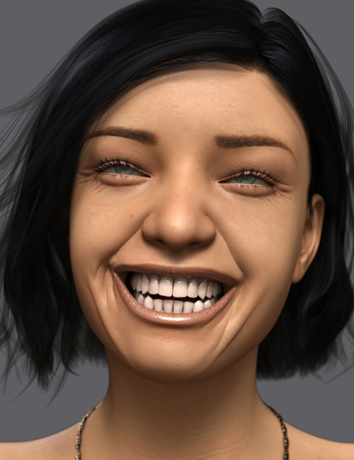 Alive HD Happy Expressions Genesis 8 and 8.1 Females