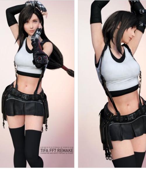 FF7 Tifa for G8F