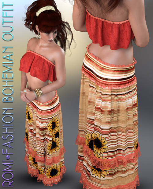 Romi Fashion for dForce Bohemian Outfit G8-8.1