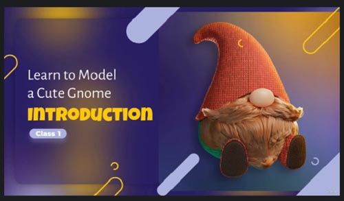 Udemy - Blender for Beginners: Learn to Model a Gnome With Real Hair