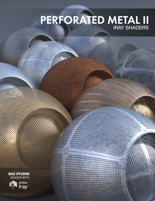 Perforated Metal II - Iray Shaders