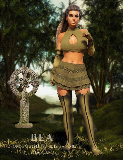 dForce Bea Outfit for Genesis 8 & 8.1 Females