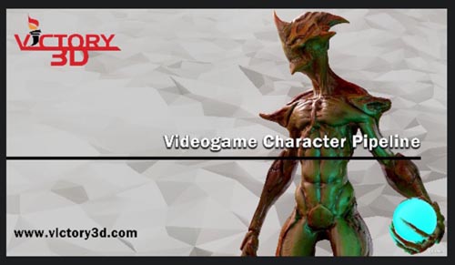 Udemy - 3D Game Character Creature - Full Complete Pipeline
