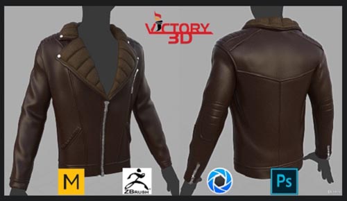 Udemy - Creating a Jacket using Marvelous Designer and Zbrush