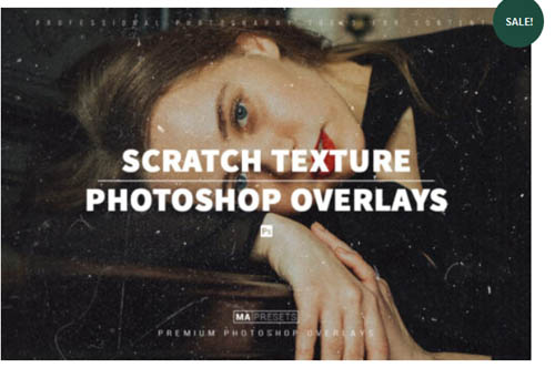 40 Scratch Texture Overlays