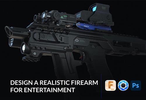 Artstation - Design a realistic firearm for entertainment