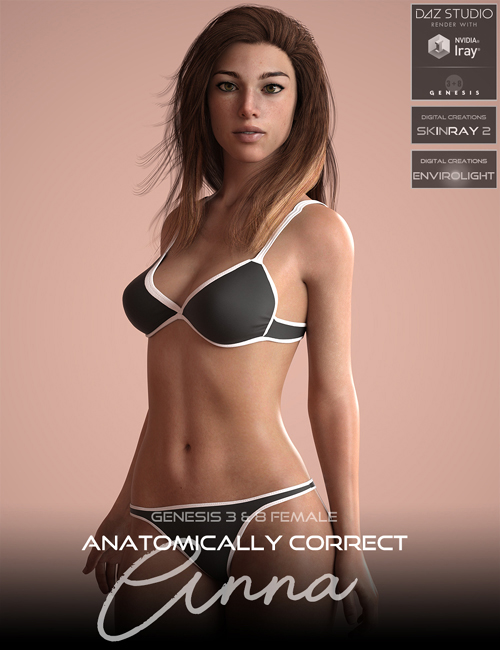Anatomically Correct: Annafor Genesis 3 and Genesis 8 Female