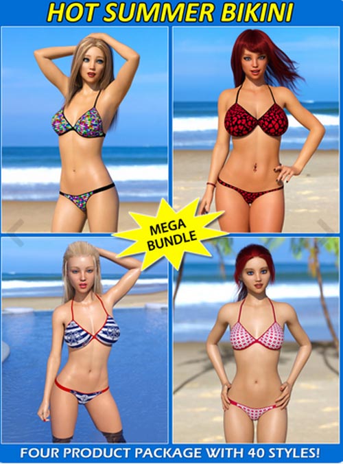 Hot Summer Bikini Mega Bundle For G8F