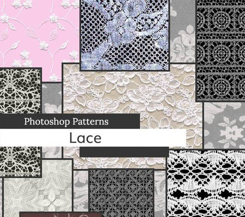 Lace Patterns for Photoshop