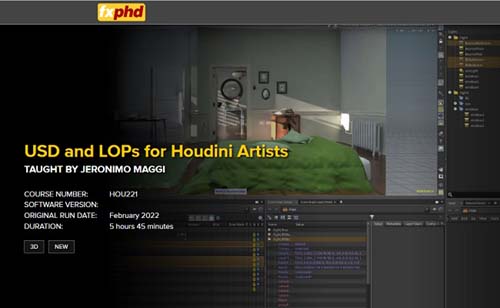 FXPHD - HOU221 - USD and LOPs for Houdini Artists