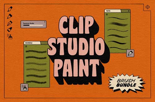 True Grit Texture Supply - Clips Studio Brush Bundle V3