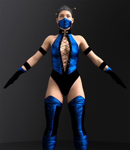 MK3 Female Ninja For G8F