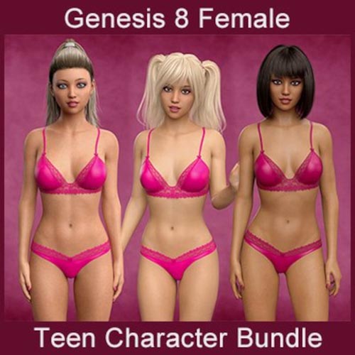 Heather, Taylor & Jade Bundle Vol. 1 – Teens